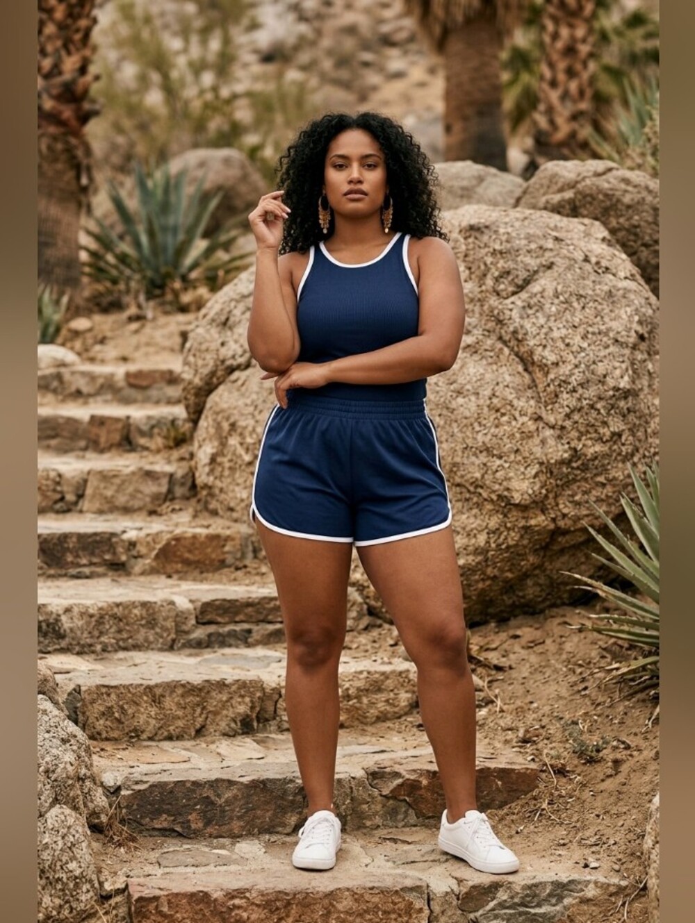 𝟕𝟎'𝐬 𝐊*𝐌𝐚𝐫𝐭 𝐁𝐥𝐮𝐞 𝐔𝐧𝐢𝐬𝐞𝐱 𝐆𝐲𝐦 𝐒𝐡𝐨𝐫𝐭𝐬 - Picture 3 of 9